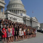 In June 75 of Illinois’ best and brightest young people met with Rep. John Shimkus and other congressmen from Illinois while in Washington, D.C. on a leadership building trip sponsored by the Illinois telephone and electric cooperatives.