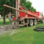 Geothermal systems use underground coils filled with water or a special solution that work with a heat pump unit to heat and cool a home or business.