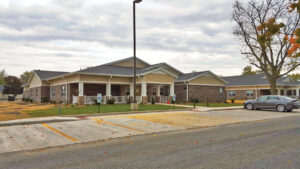 The Carthage, Ill., facility, referred to as Maple Grove Apartments, gives patients with dementia and other cognitive issues a home-like and family-oriented environment with a small number of residents per building and central common areas for socializing and meals.
