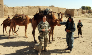 Soldier and Camel