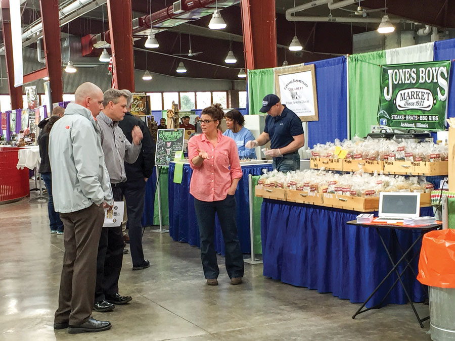 Celebrating the sweet smell of success at the Illinois Products Expo