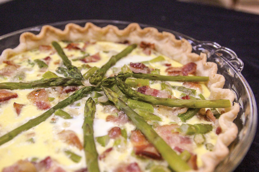 Asparagus Swiss Quiche – Illinois Country Living Magazine