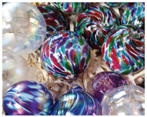 Larkfield Glass Ornaments