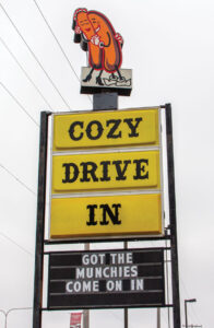 Cozy Dog Sign