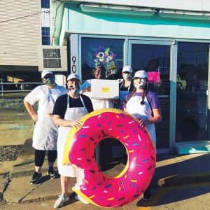 Group-out-front-with-pink-donut