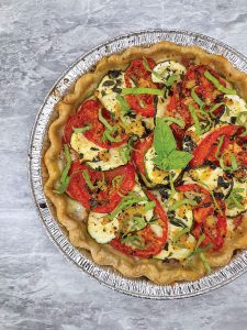 Tomato Zucchini Pie