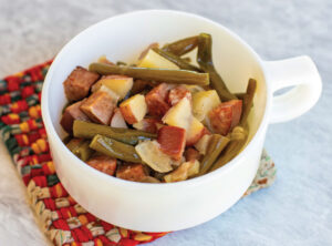 Green Beans, Sausage and Potatoes