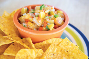 Peach salsa