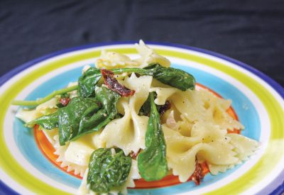 Chick-Spinach-Pasta