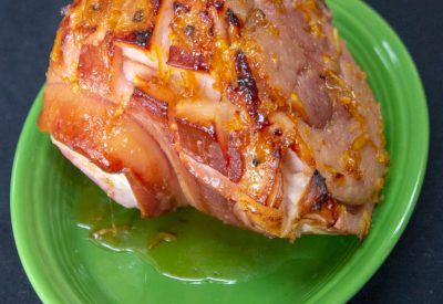 Orange Honey Glazed Ham