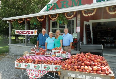 Six generations of family have run Rendleman Orchards in Union County, with the newer generations reviving farm interests in vegetables to their peach and apple crops.