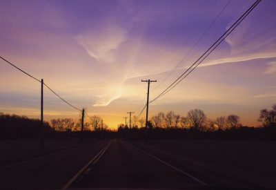 Road-Sunset