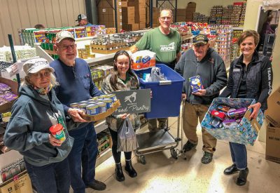 Shelby donation to Taylorville food pantry