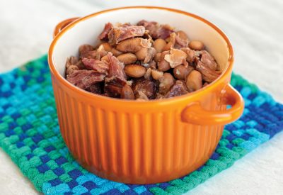 Slow Cooker Pinto Beans and Ham Hocks