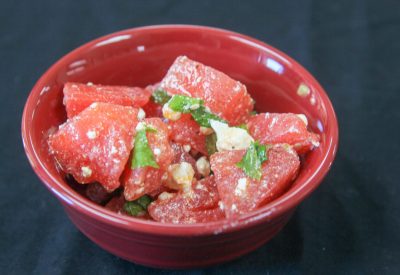 Watermelon Feta Mint Salad