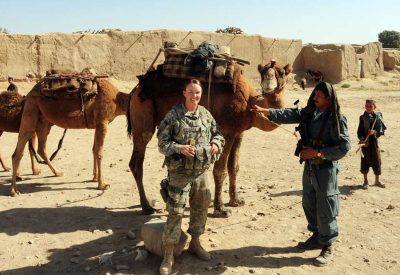 Soldier and Camel